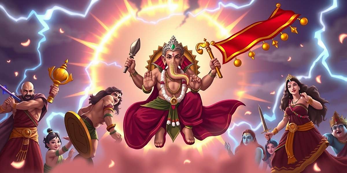 Thunder Titans Western Indian version showing Ganesh Chaturthi celebration