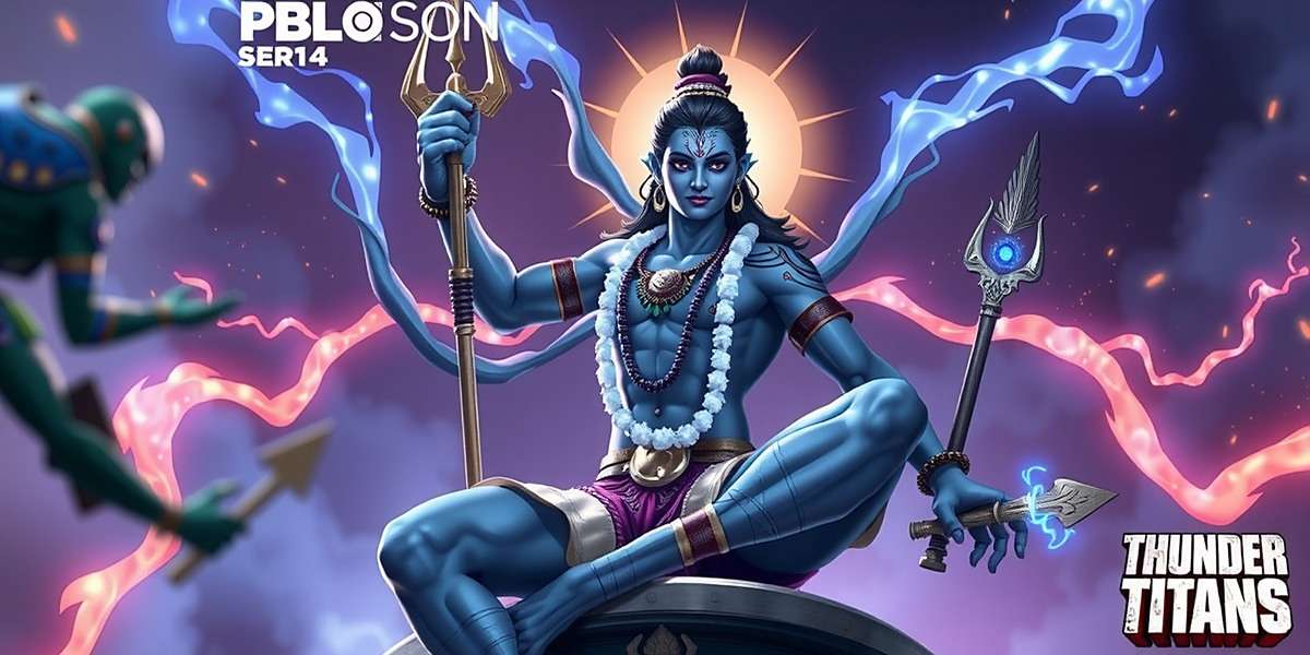 Thunder Titans character artwork of Shiva in Nataraja form