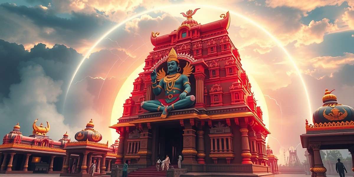 Thunder Titans South Indian version showing Madurai Meenakshi temple